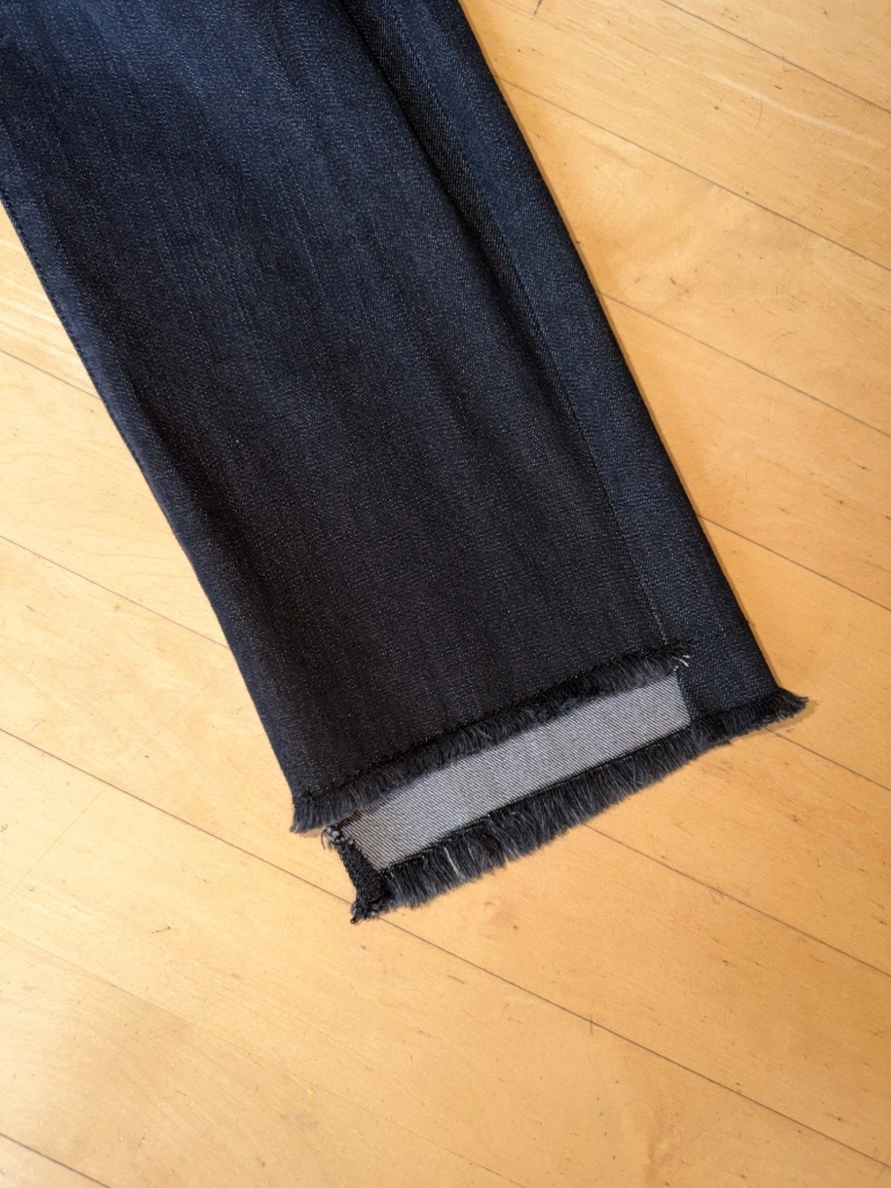 PARKER SMITH Shark Bite Straight Leg Cropped Jeans,29, CB2782 - Picture 4 of 4